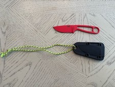 ESEE Izula Knife Fire Ant Red Survival Neck Knife