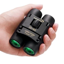 30x60 Compact Binoculars High Power Easy Focus for Bird Watching Travel