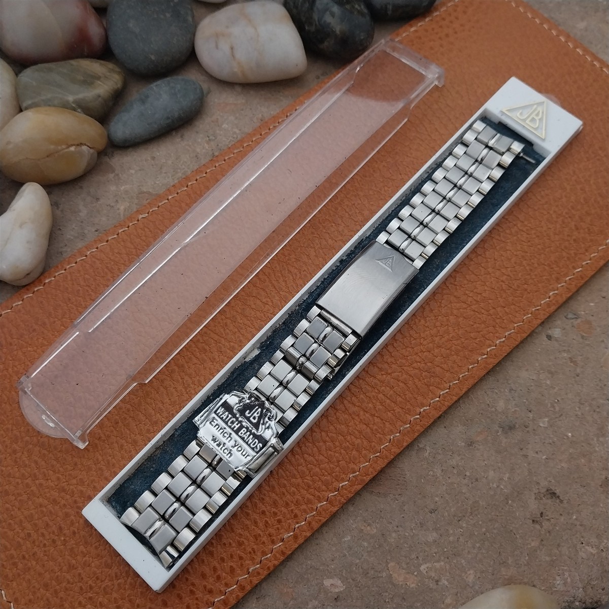 Vintage 1976 JB Champion Stainless Steel 17.2mm NOS Unused
