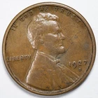1927-S Lincoln Wheat Penny Cent Extremely Fine (XF)