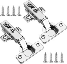 Ikea Besta Stuva 4 Soft Close Hinges 35Mm W/ 16 Screws Cabinet Door 18Mm