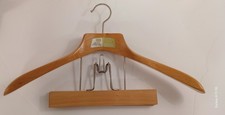 Vintage SEARS Wooden 18  Deluxe Delux Hanger for Suit Jacket  Pants Trousers