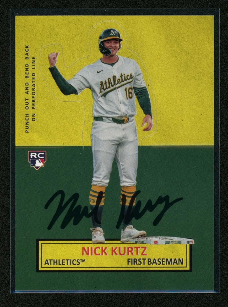 NICK KURTZ 2025 Topps Archives RC 1964 Topps Stand-Ups #64SU-25 C2