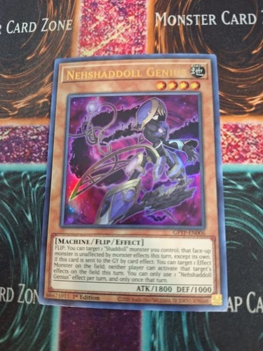 Yugioh Nehshaddoll Genius GFTP-EN006 Ultra Rare 1st Edition Near Mint