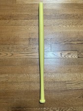 Vintage Wiffle Ball Bat Official Yellow Textured Handle Made In USA