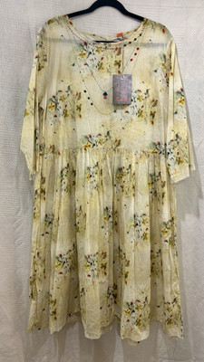 Ewa I Walla Kleid Ulrika, Flower Print, Gr.XL