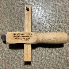 ￼THE STRAP -CUTTER By The Leather Works Prod.Co. with Instructions-USA
