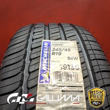 1 Tire New Michelin Primacy Mxm4 24545r19 2454519 2454519 98w 97438