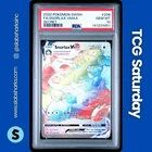 2020 POKEMON SWORD & SHIELD #206/202 SNORLAX VMAX RAINBOW SECRET RARE PSA 10
