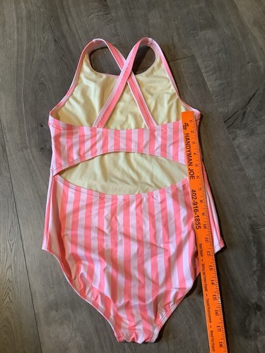 Lands’ End Girls Youth One Piece Swimming Suits Size 14 Lot of 2 Sequins EUC - Picture 10 of 24