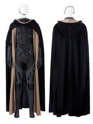 Arrakis Aka Dune Cosplay Costume Paul Atreides Jumpsuit Vest Cape Mask Halloween