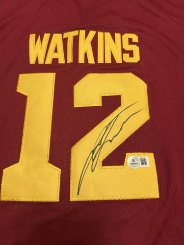 juju watkins Autographed Signed USC Trojans USC SUPERSTAR NCAA JERSEY BECKETT 