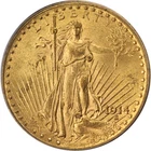1914-P Saint-Gaudens Gold $20 PCGS MS62 Nice Eye Appeal Nice Strike