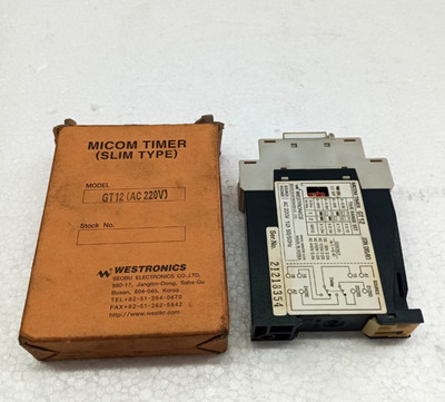 WESTRONICS GT12 MICOM TIMER (FREE SHIPPING)