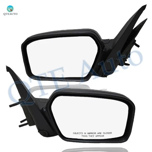 2PC Left-Right Side Power Non-Folding View Mirror 4H3P For 2006-2010 Ford Fusion