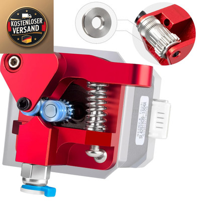 Dual Drive Extruder Ender 3 Metal 21,5mm TPU Support