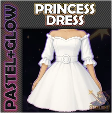 Roblox World Zero WZ - PRINCESS DRESS - PASTEL/GLOWING HEX ITEMS