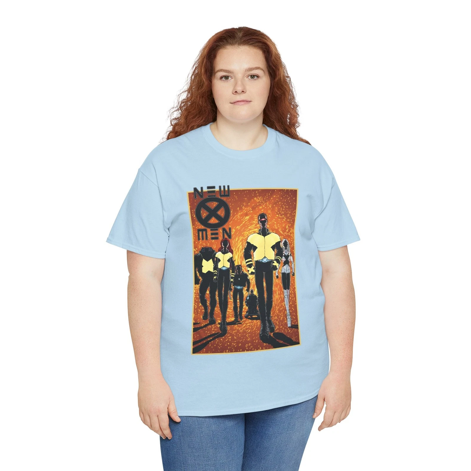 New X-Men T-Shirt - Frank Quitely Art - Wolverine, Cyclops, Jean Grey - Marvel