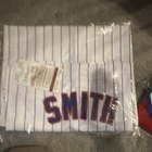 Lee Smith Chicago Cubs Autographed Baseball Jersey JSA Authenticated