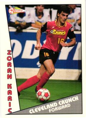 1991-92 Pacific MSL #134 Zoran Karic | eBay