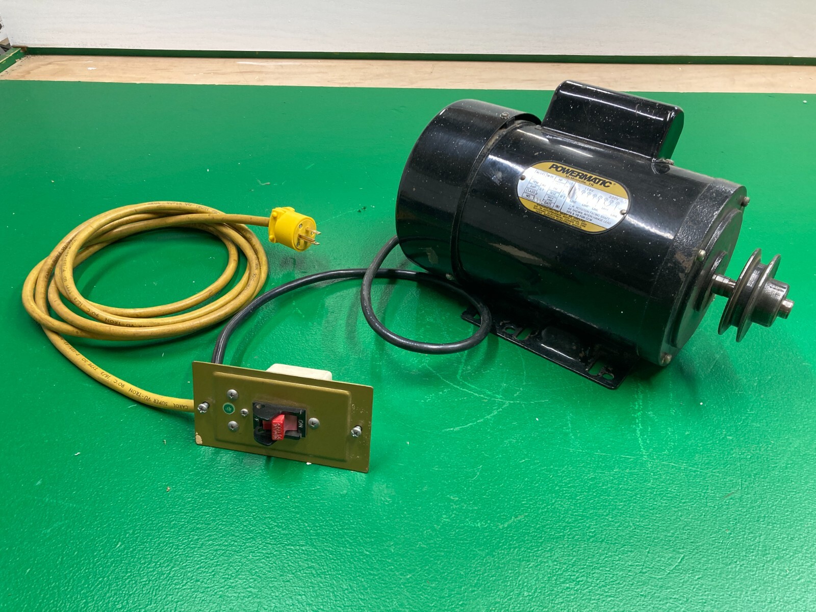 Powermatic 63 table saw 1.5 HP Motor 11/2 HP 115 / 230 V Model