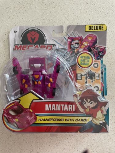 Mecard Deluxe Mecardimal Figure - Mantari Transforms with card. New In Box