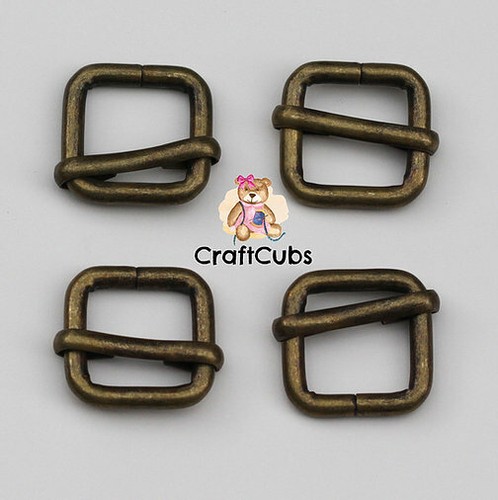 Adjustable Metal Slider Buckle 13mm (1/2inch) - Picture 12 of 15