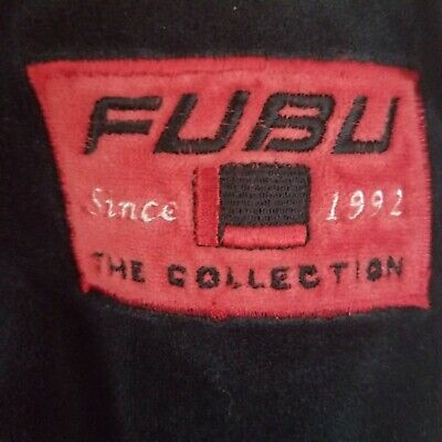Vintage Fubu 05 Champions XXL League Velour Snap Track Vintage Fubu 05 Champions XXL League Velour Snap Track