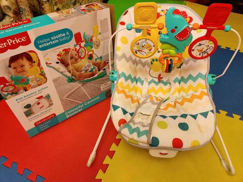 colourful carnival bouncer