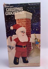 Vogart Crafts 'Christmas Crochet Kit' # 3201 "Santa Claus" 11" tall