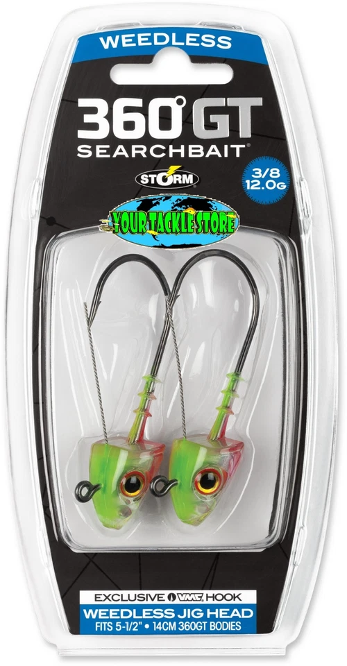 Plantilla sin malezas Storm SJG-WJ 360GT Searchbait 1/4, 3/8 oz. Color y cantidad Foto 2 de 2