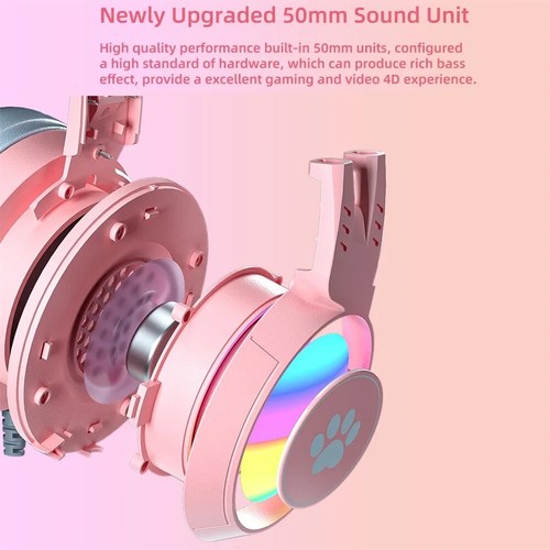 Wired Stereo Gaming Headset with mic, One Headset and LED Light w\ microphone - Picture 6 of 7