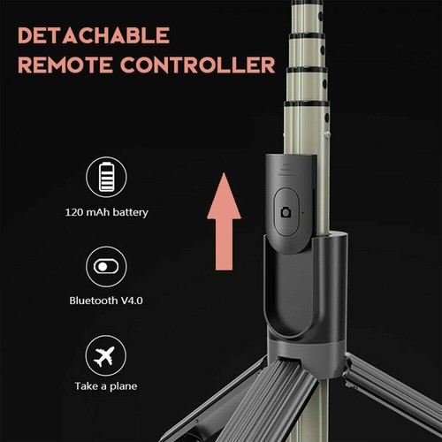 5" Mini Ring Light Portable Selfie Stick Mobile Tripod Phone Holder Live Video - Picture 10 of 11