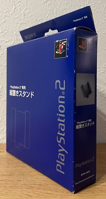 PS2 Official Stand BLUE SCPH-10040 Boxed SONY Playstation 2 JAPAN