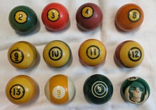 Vintage Billiards/Pocket/Pool Ball - Several Available Brunswick Centennial RD