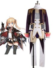 Azur Lane Anime Warspite Cosplay Costume Unisex Custom Made  2