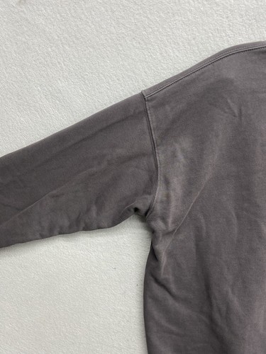 Random Golf Club Crewneck Sweatshirt Mens Large Charcoal Cotton Pullover Sweater - Picture 11 of 11