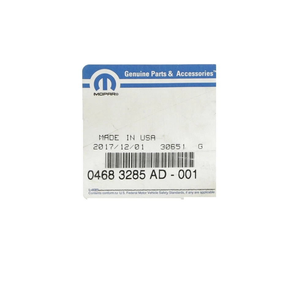 03-08 TOWN & COUNTRY GRAND CARAVAN PARKING BRAKE CABLE FRONT OEM MOPAR 4683285AD - Image 4 of 4