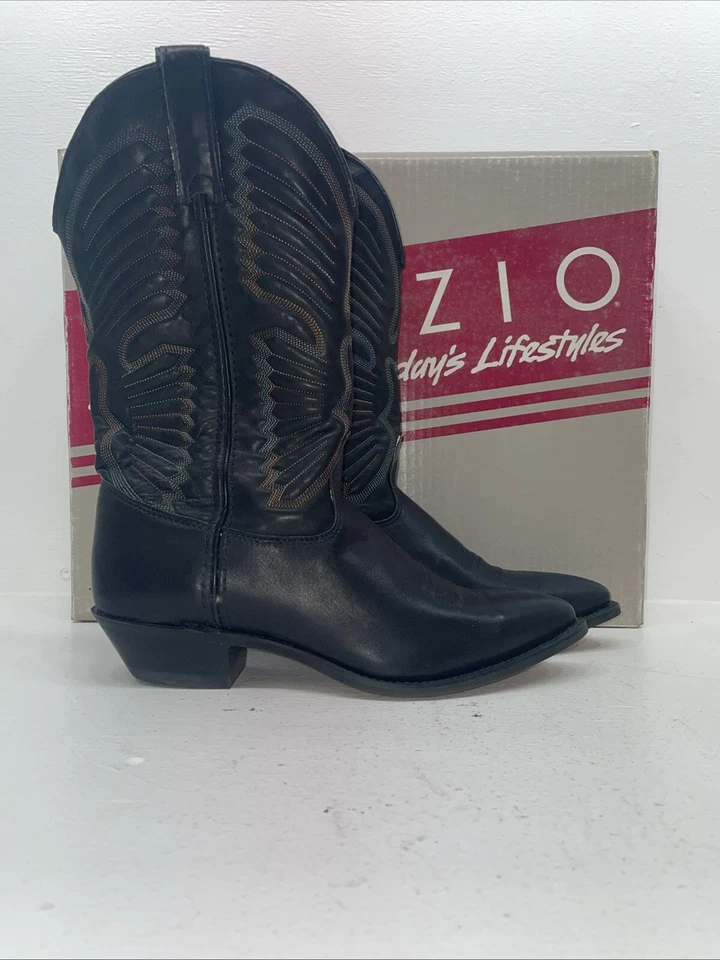 New Women’s Black Capezio Cowboy Boots. L 280 8.5 8 1/2 M. 16-98 - Image 4 of 4