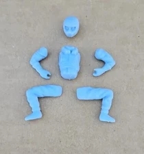 3D RESIN PRINTED 1/18 SCALE RACING DRIVER FIGURE DRAG SPRINT DIRT TRACK 