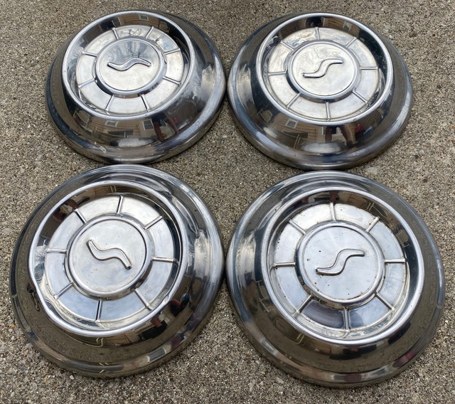 OEM 15" Airflow Hub Cap Wheel Covers 19591964 Studebaker Car Truck