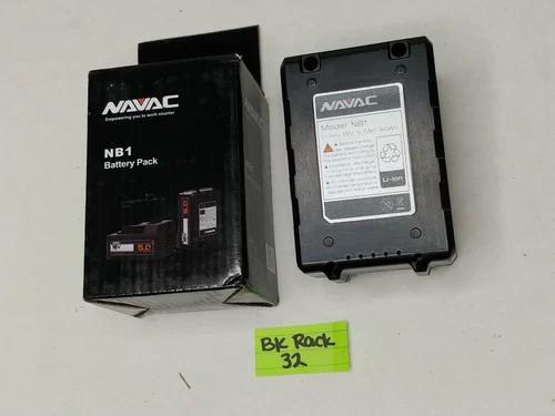 NAVAC NB1 Li-Ion Battery, 18V, 5 Ah, for NP2DLM New-Old Stock