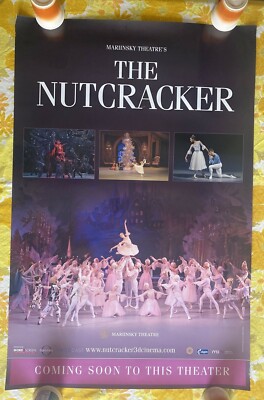 THE NUTCRACKER authentic original theatrical double Sided Rolled Movie Poster