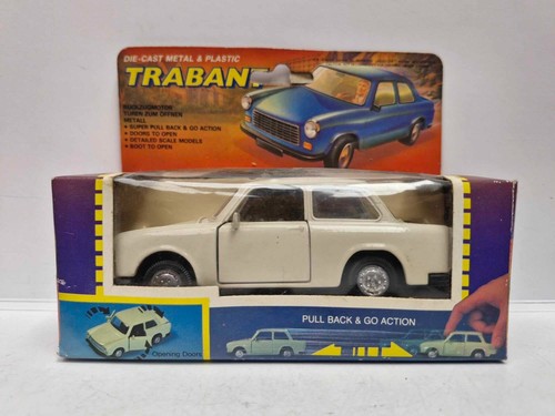 Vintage Welly Trabant 601 die cast pull back 1:32 MIB original box - Picture 1 of 10