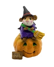 Wee Forest Folk M-205 Broom Service - Purple (Retired)