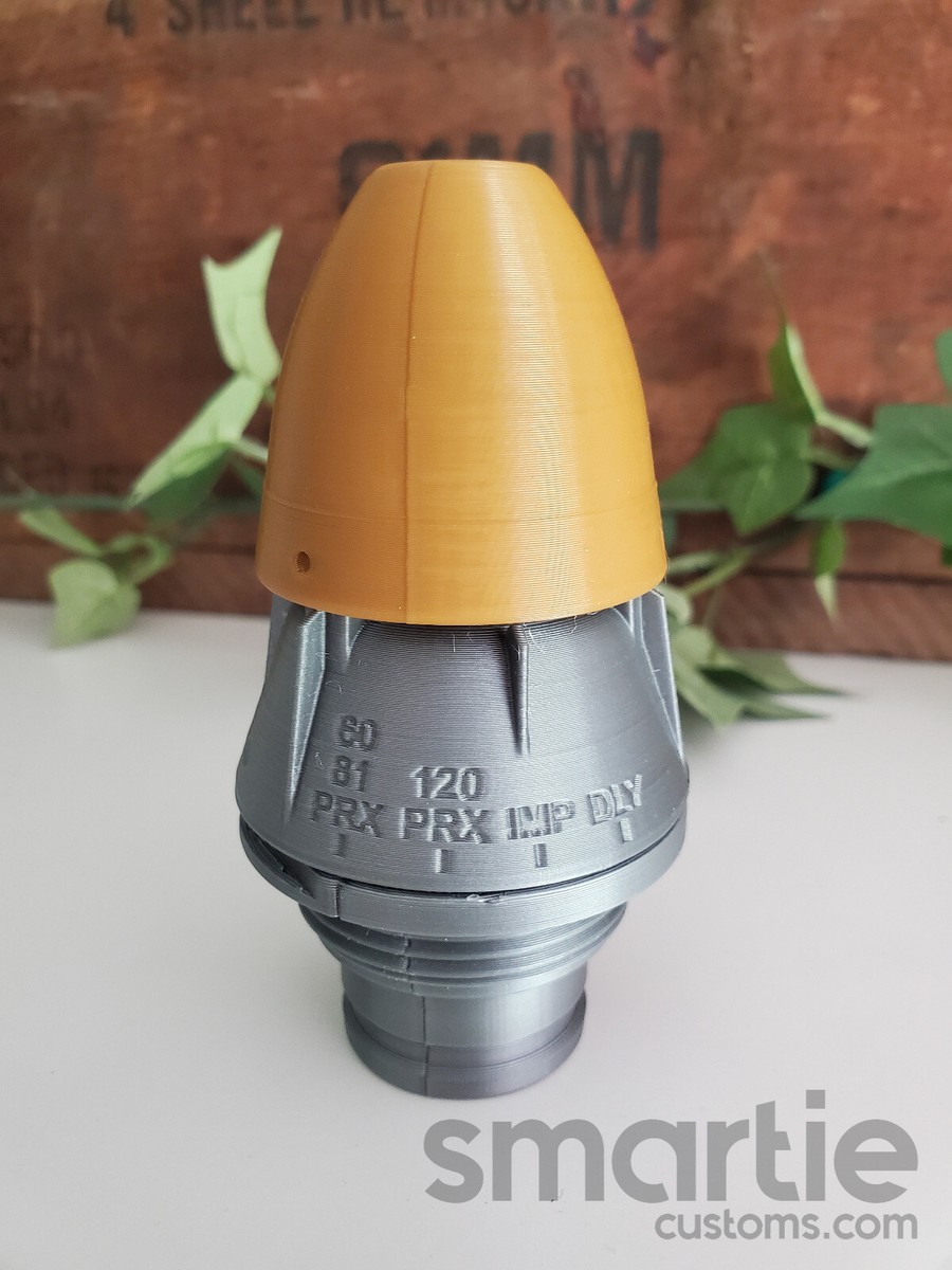 DUMMY M720 60mm Mortar Shell Round - Plastic Replica | eBay