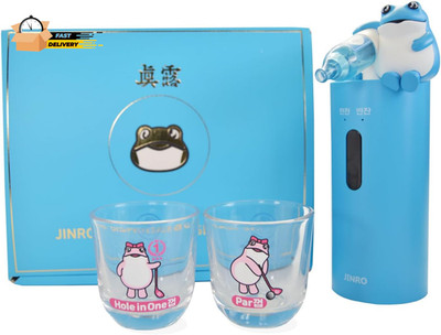 Jinro Soju Dispenser with 2 Pcs of Soju Glasses, Automatic Drink Dispenser For