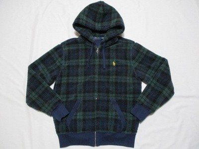 POLO SPORT チェック ナイロンジャケット ralph lauren Ralph Lauren Polo Women's Polo Sport Plaid French Terry Loose Fit