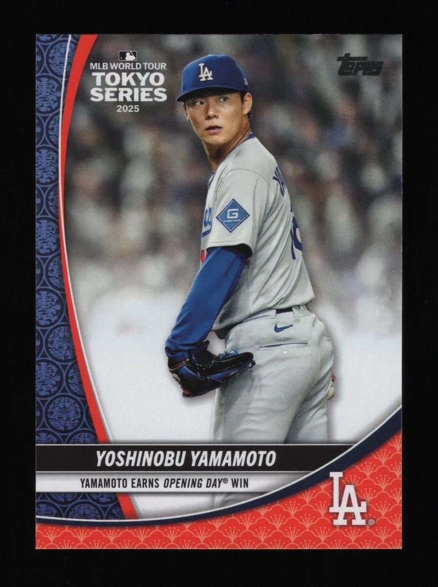 Y-27 山本由伸 Topps update series japan edition 2025 TOKYO SERIES 