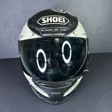 Shoei RF-1200 Large Skull Print Sena Bluetooth Dot CWR-1 Visor